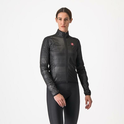 Castelli SQUALL SHELL dámska svetlá čierna