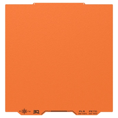BIQU Build Plate CryoGrip Pro Frostbite - Orange - 365 x 380, 75 mm (3010200085)