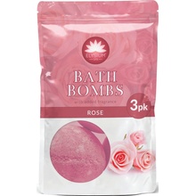 Elysium Spa Rose šumivá koule-bomba do koupele 3 x 50 g