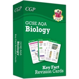 New GCSE Biology AQA Key Fact Revision Cards - Summary cards for quick revision | CGP Books (ISBN: 9781837742363)