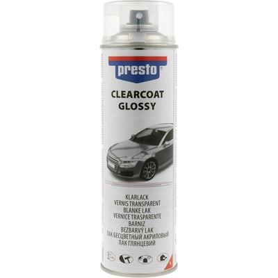 Presto Rallye sprej - transparentný lak - lak Leskly Transparentný - 500 ml