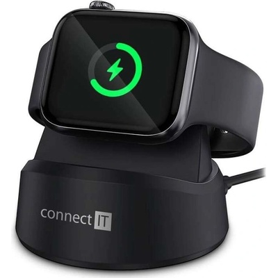 CONNECT IT WatchCharger bezdrátová nabíječka kompatibilní s Apple, ČERNÁ (CWC-8010-BK)
