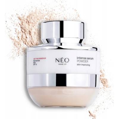 NEO MAKE UP Intense Serum Matte Loose Powder matující sypký pudr SPF 10 10 g