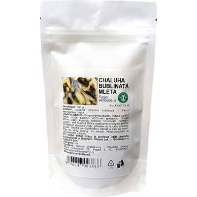 Zelené Drahokamy Chaluha bublinatá Kelp jemně mletá MESH 100 g