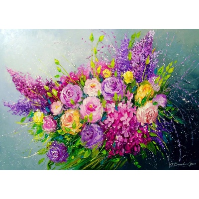 Enjoy A Bouquet of Roses for Her 1000 dielov