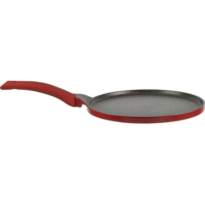 Metal Red Line nepriľnavá hliníková plochá panvica/palacinkovač 26*1,3 cm indukčná