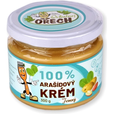Ochutnej Ořech 100% Arašídové máslo jemné 300 g