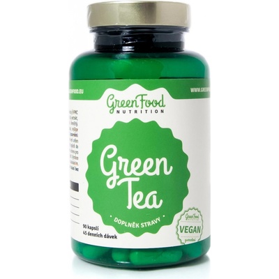 GreenFood Nutrition Zelený čaj 90 kapslí