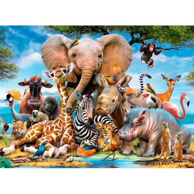Ravensburger Afričtí přátelé 300 dílků