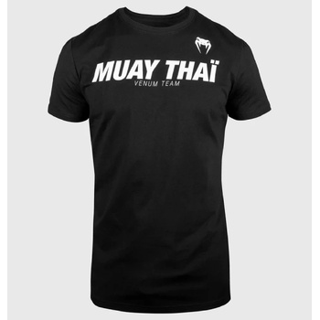 VENUM Тениска Venum Muay Thai VT T-shirt - Black/White - M