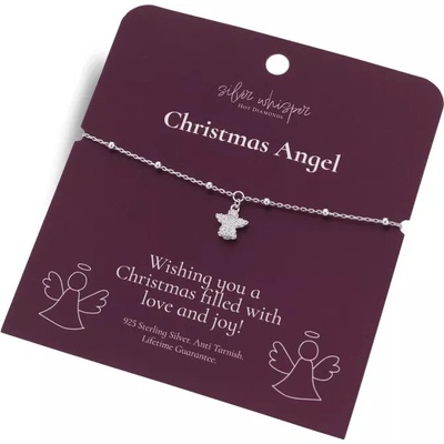 Hot Diamonds Silver Whisper Christmas Angel SWB061