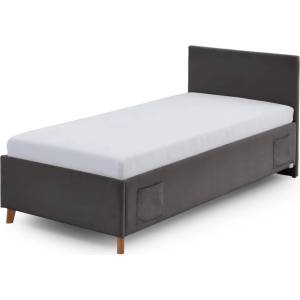 meise.möbel Антрацитно тапицирано детско легло 90x200 cm без ламелно дъно Cool - Meise Möbel (2205-99-0900)