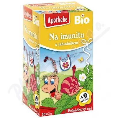 Apotheke Bio Pohádkový Imunita s jahodníkem 20 x 2 g – Zbozi.Blesk.cz