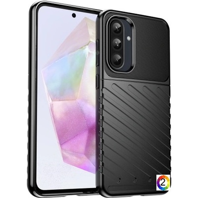 Samsung Galaxy A36 5G / A56 5G Удароустойчив Twill Texture Калъф и Протектор