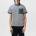 Lee Cooper Stripe Polo Mens - Charc/whit