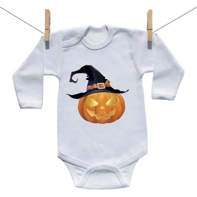 Boodyy Body s dlhým rukávom Halloween tekvica
