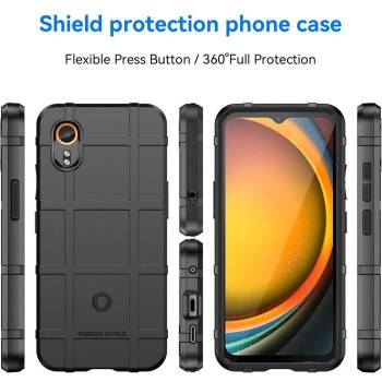 Image 1 of Samsung Galaxy Xcover7 Удароустойчив Square Grid Design TPU Калъф и Протектор