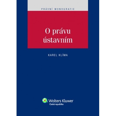 O právu ústavním