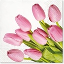 TaT servítky Lovely Tulips 33x33cm