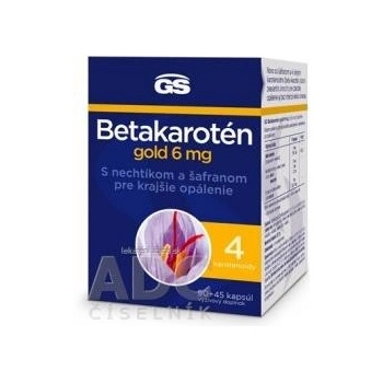 GS Betakaroten gold 6mg 90+45 kapsúl