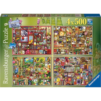 Ravensburger - Puzzle 4x500 Colin Thompson: Wonderful World - 500 piese