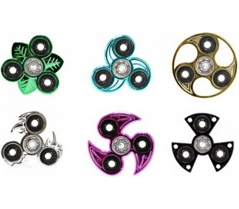 Fidget Spinner chrom