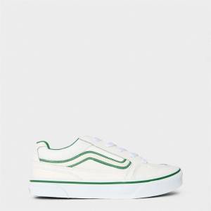 Vans Детски маратонки Vans Unisex Kids' Caldrone Canvas Low Trainers - Fairway