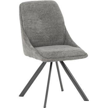 Carmen Трапезен стол london 2 - сив r 07