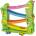 Viga Toys Дървена играчка Viga - Писта с колички (59610)