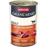 Animonda GranCarno Original Adult - свински и пилешки сърца 400г