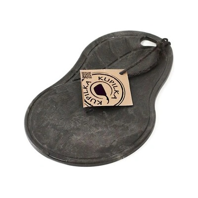 KUPILKA kaarna s чиния за сервиране, черна (21104)