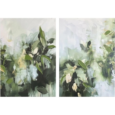 Obrazy s ručne maľovanými prvkami v súprave 2 ks 50x70 cm Myrtle – Styler