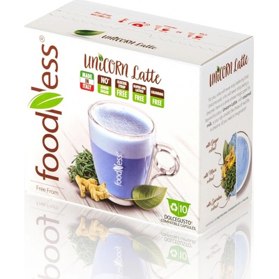 FoodNess Unicorn Latte so spirulinou, macou a zázvorom do Dolce Gusto 10 kusov