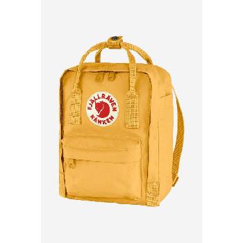 Fjällräven Раница Fjallraven Kanken Mini в жълто малък размер с апликация (F23561.160)