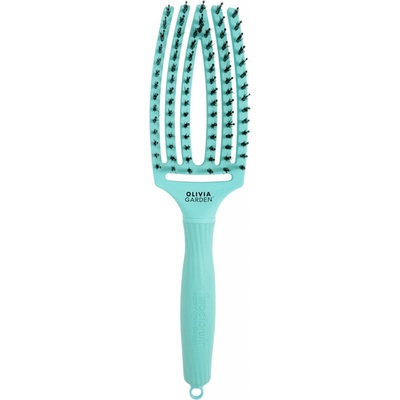 Olivia Garden kefa Fingerbrush Combo Medium mätovo zelená ID2176