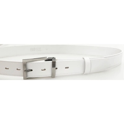 Penny Belts kožený opasek 35-020-1-00 bílý