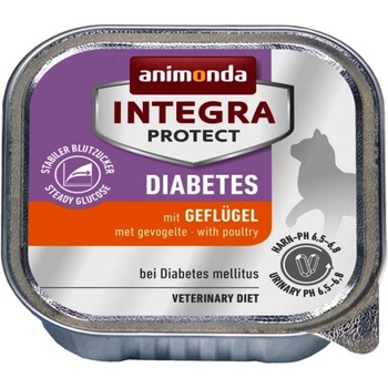 Animonda Integra Protect Diabets - Пастет за котки със захарен диабет, без зърно, с птиче месо, 100 гр