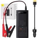 Púzdro Auto Power Invertor Baseus IGBT 300W 220V CN / EU Plug Černá CGNB010101