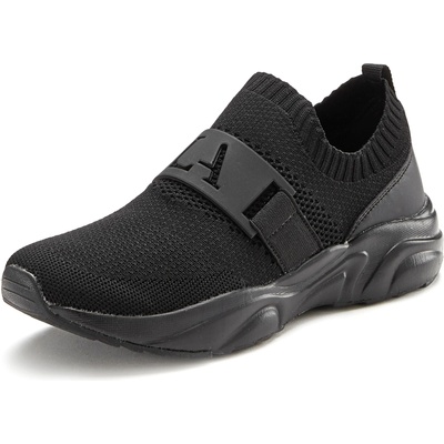 LASCANA Спортни обувки Slip On черно, размер 36