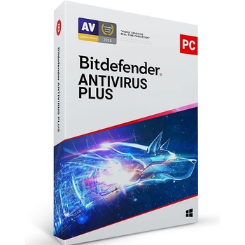 Bitdefender Antivirus Plus 1 lic. 24 mes.