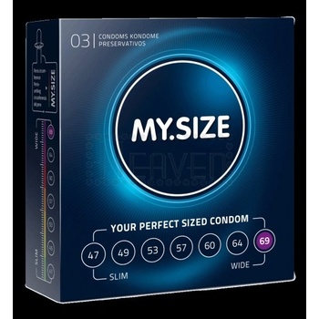 MY SIZE 69 mm 3 ks