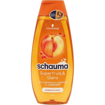 Schauma Superfruit & Shine šampón na normálne vlasy 400 ml