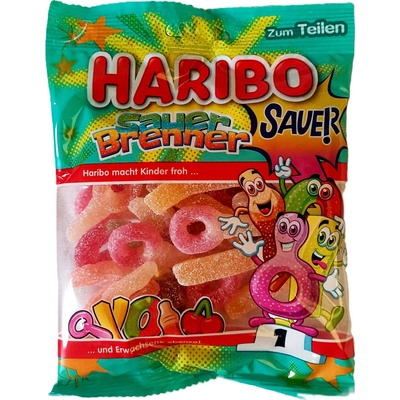 Haribo Sauver Brenner ovocné bonbóny 160 g