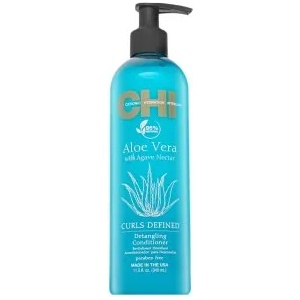 CHI Aloe Vera Curls Defined Detangling Conditioner Заглаждащ балсам за лесно разресване 340 ml