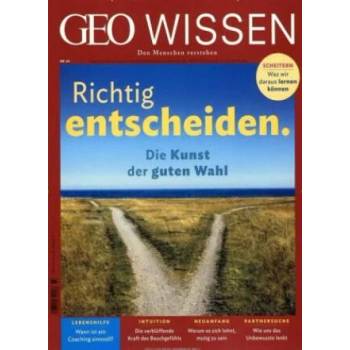 Image 1 of GEO Wissen 64/2019 - Richtig entscheiden. | Michael Schaper