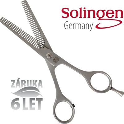 Mars Solingen Nůžky efilační oboustranné s podpěrkou 14,6 cm – Zboží Mobilmania