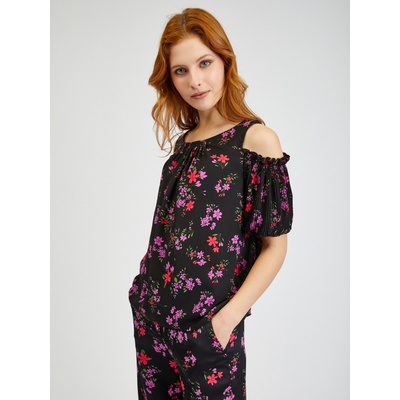 orsay Черна дамска блуза на цветя ORSAY Orsay | Cheren | ЖЕНИ | S