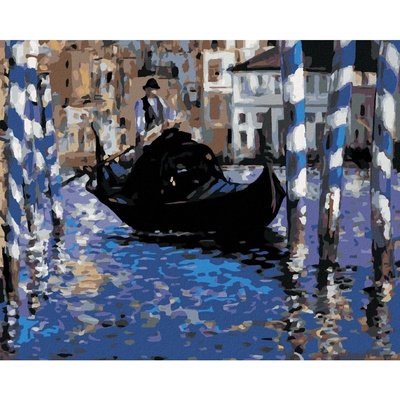 Zuty Malování podle čísel VELKÝ KANÁL V BENÁTKÁCH ÉDOUARD MANET