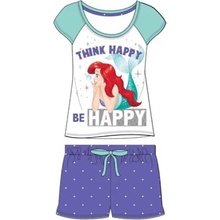 TDP Textiles dámské krátké bavlněné pyžamo LITTLE MERMAID Happy