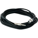 Master Audio Кабел Master Audio - PMC627, F-XLR/6.3 mm, 6 m, черен (PMC627)